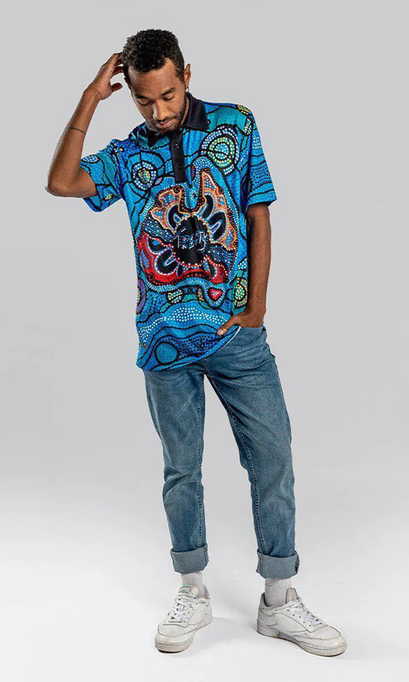 Aboriginal Art Unisex Polo First Nation Voice