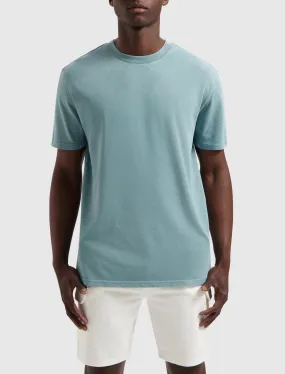 Acid Garment Dye T-shirt | Blue