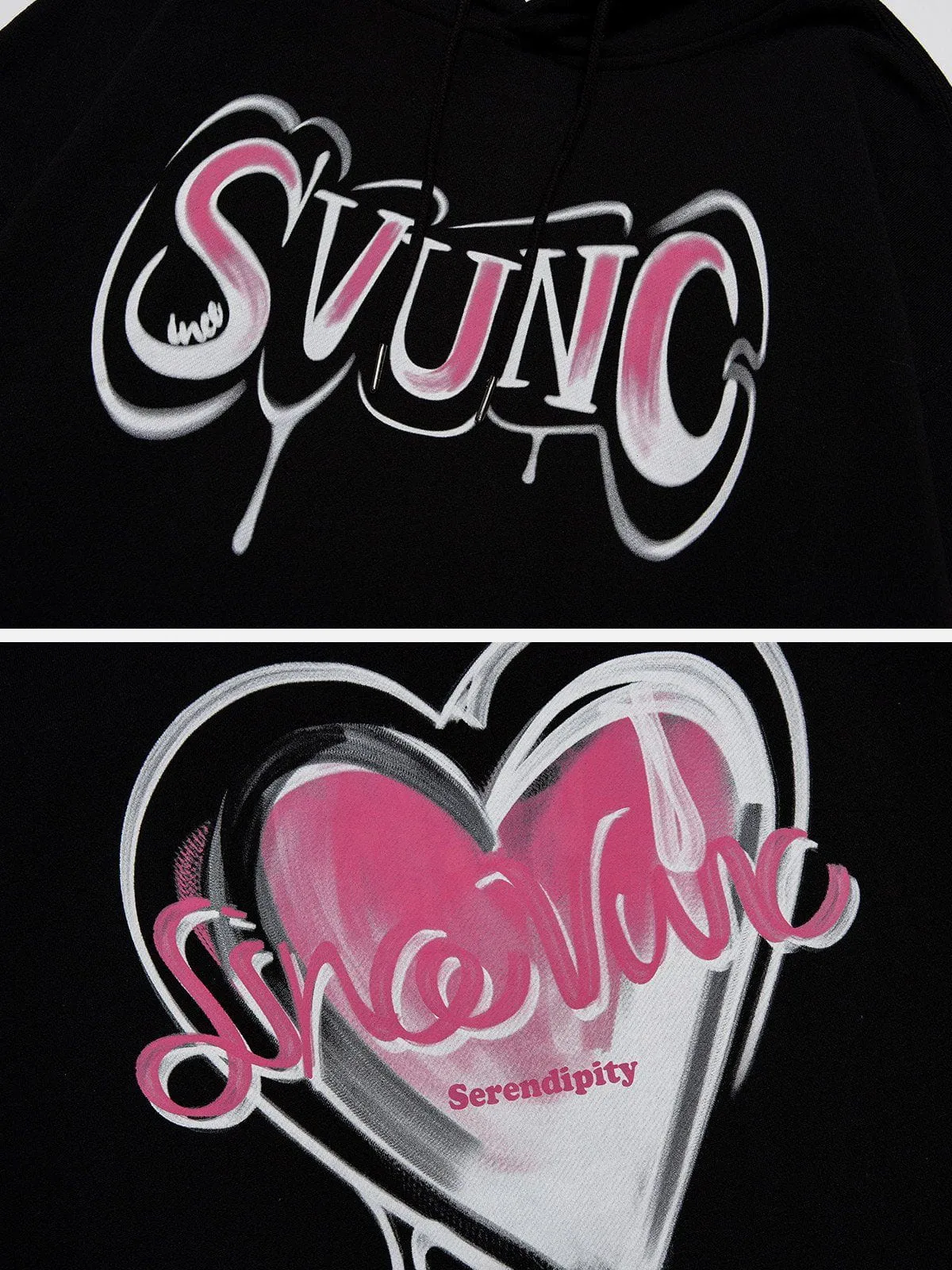 Aelfric Eden Heart Elements Print Hoodie