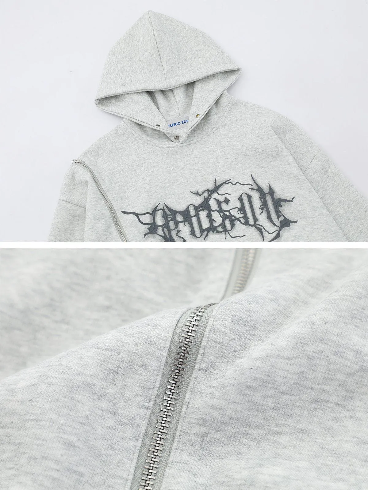 Aelfric Eden Lightning Print Hoodie