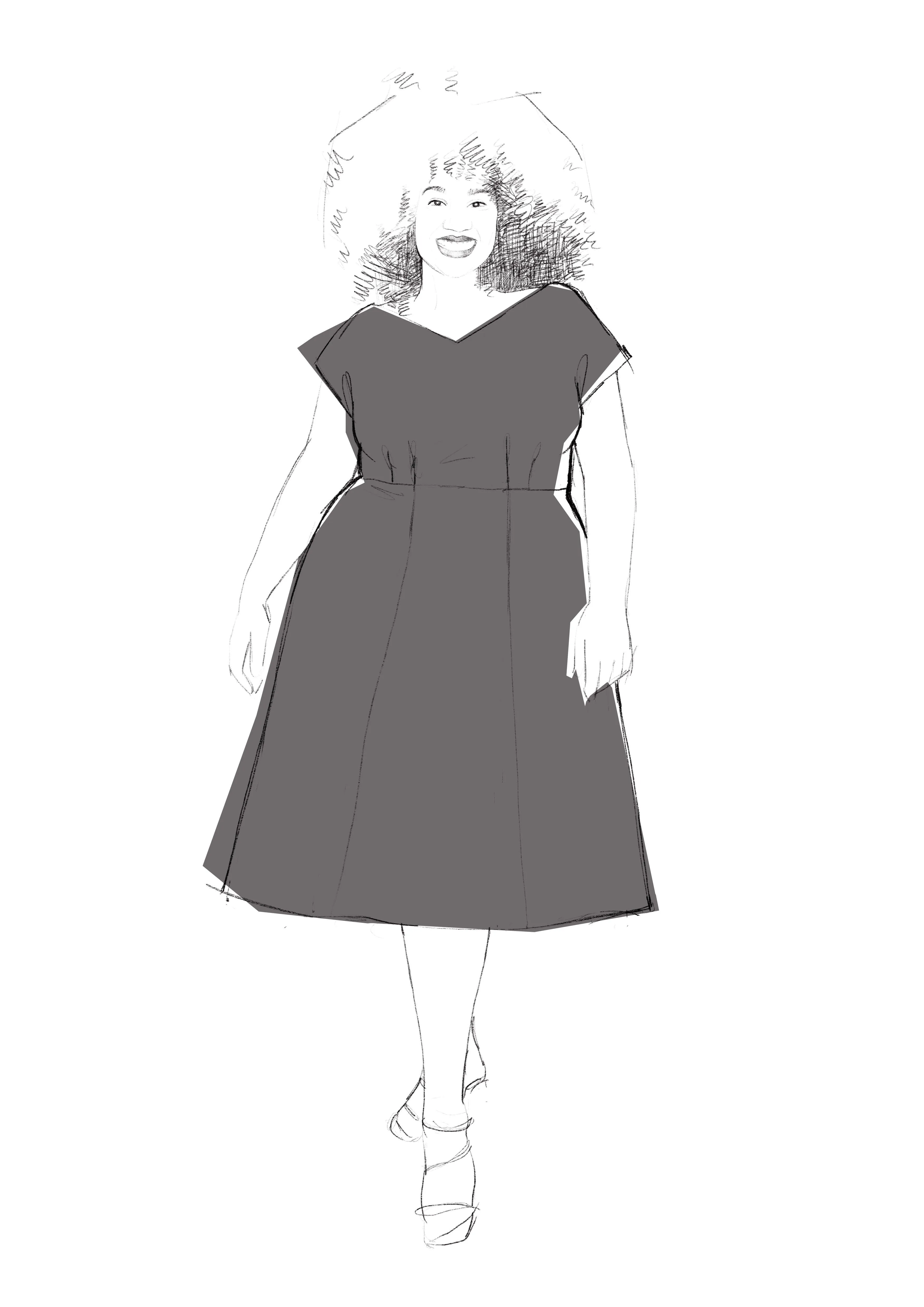 Anna Dress  - PDF sewing pattern