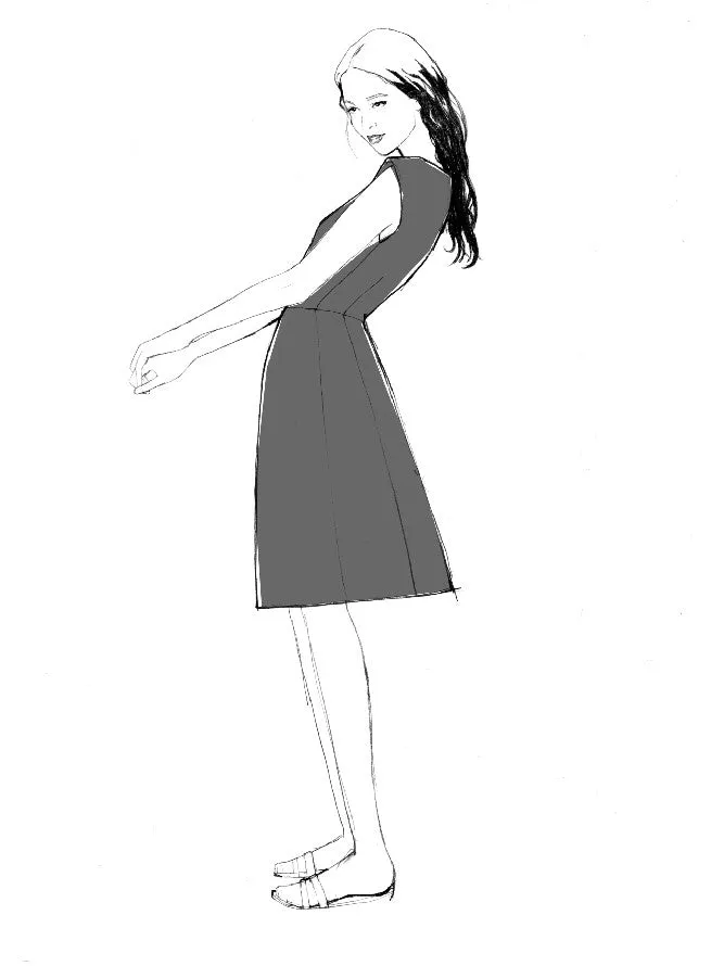 Anna Dress  - PDF sewing pattern
