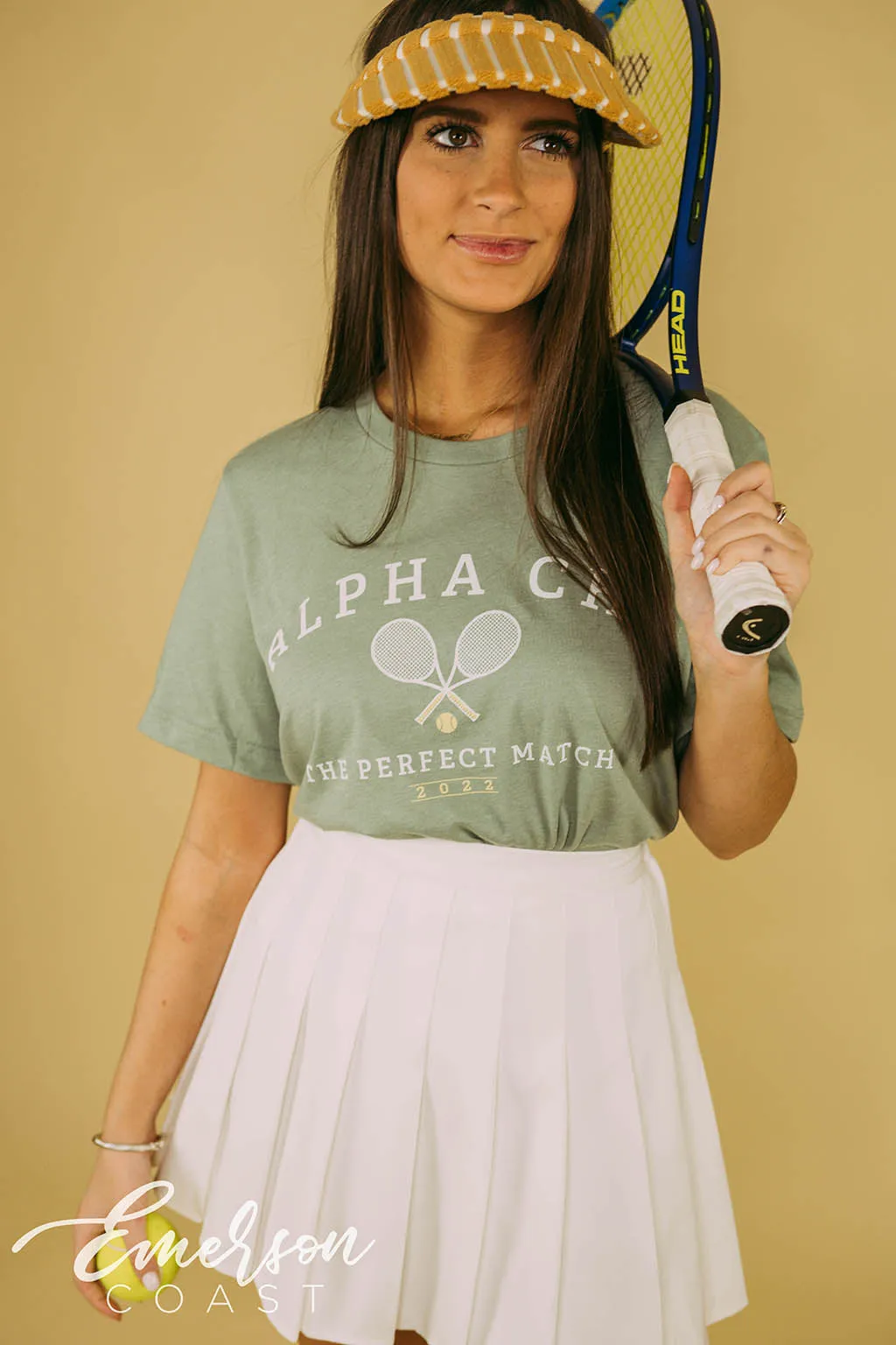 AXO Perfect Match Light Green Bid Day Tee