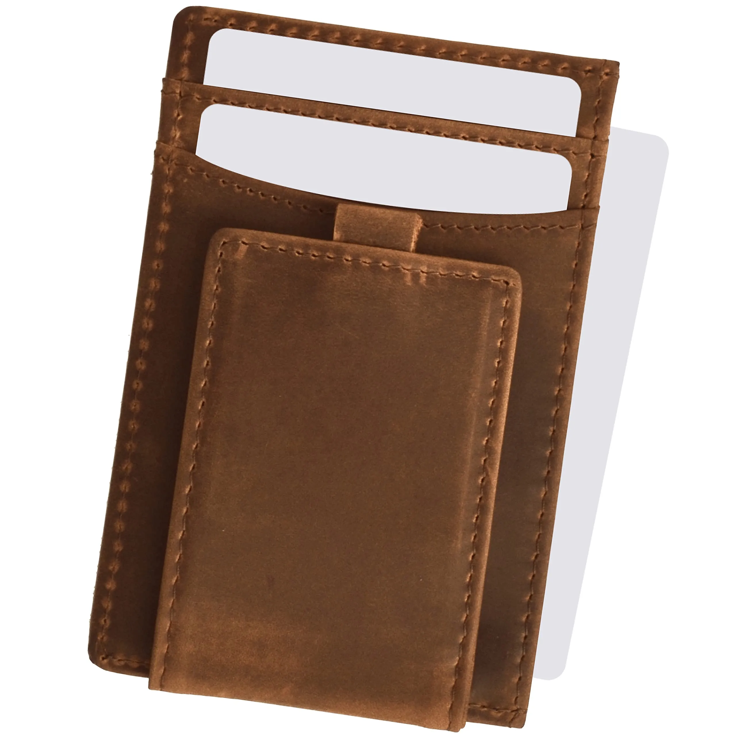 Fidelo Minimalist Slim Wallets for Men - POWERFUL Magnetic Money Clip Mens Wallet - RFID