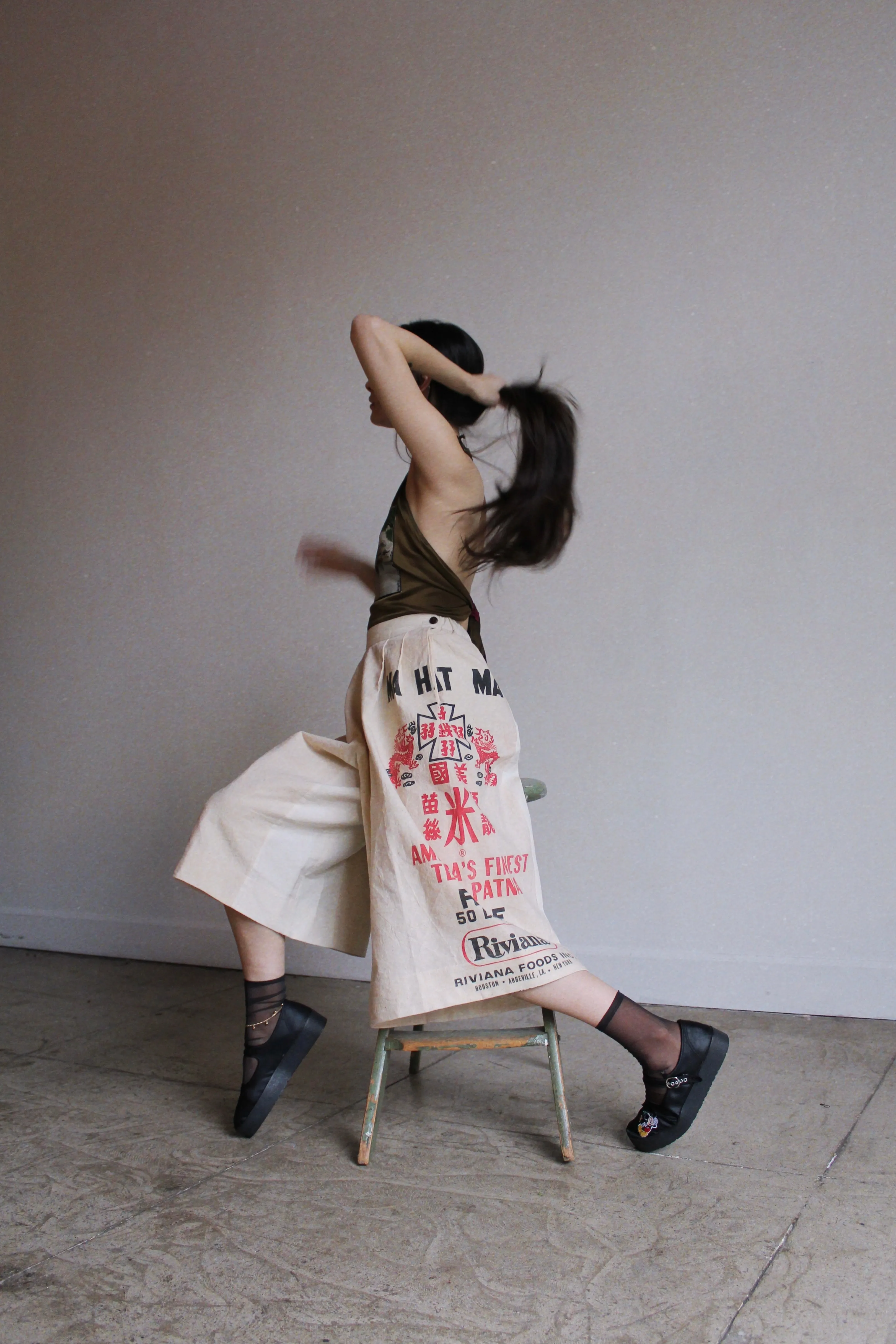 Great Soul Rice Sack Culottes