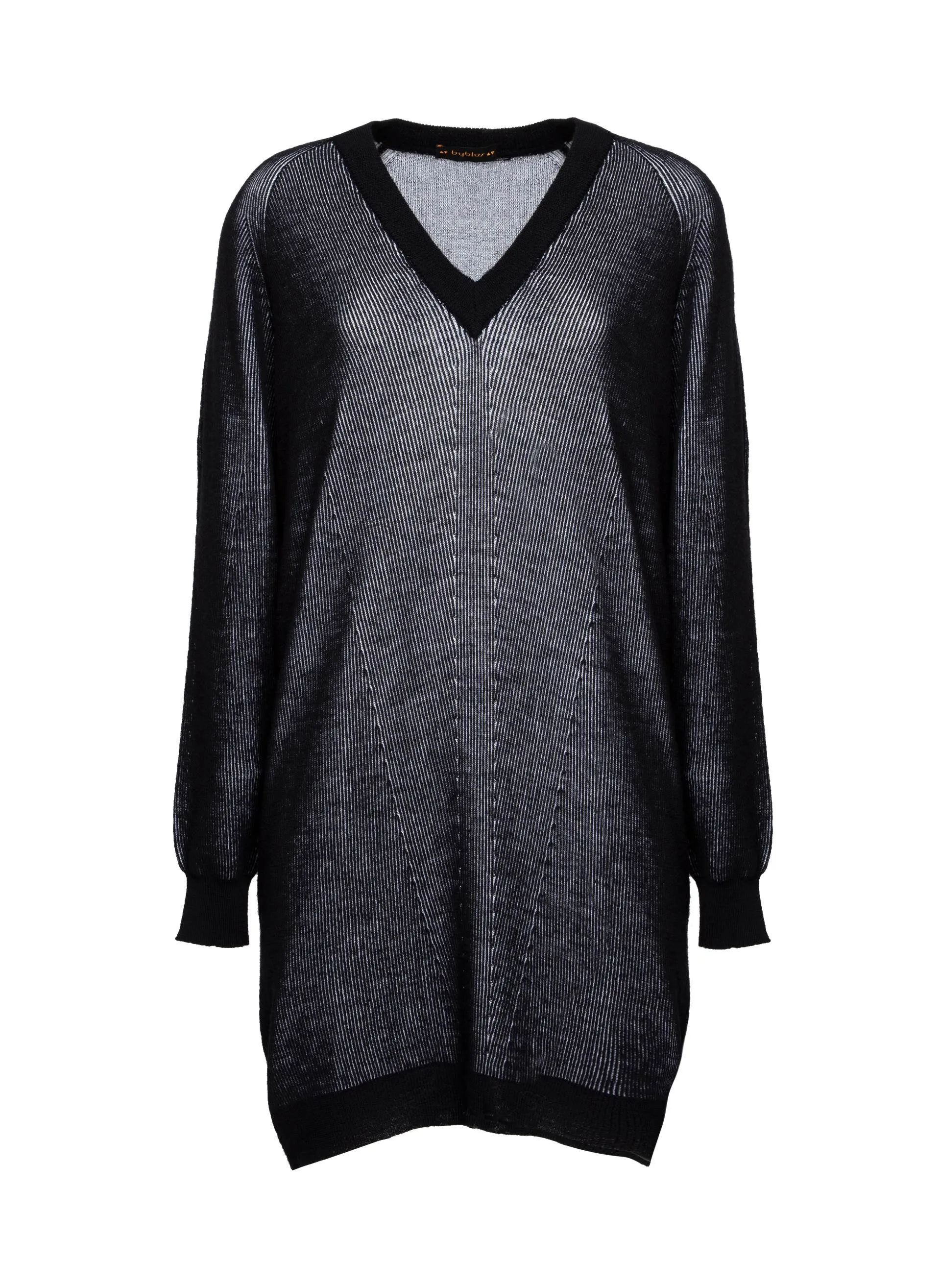 Knit Lines Maxi Jumper