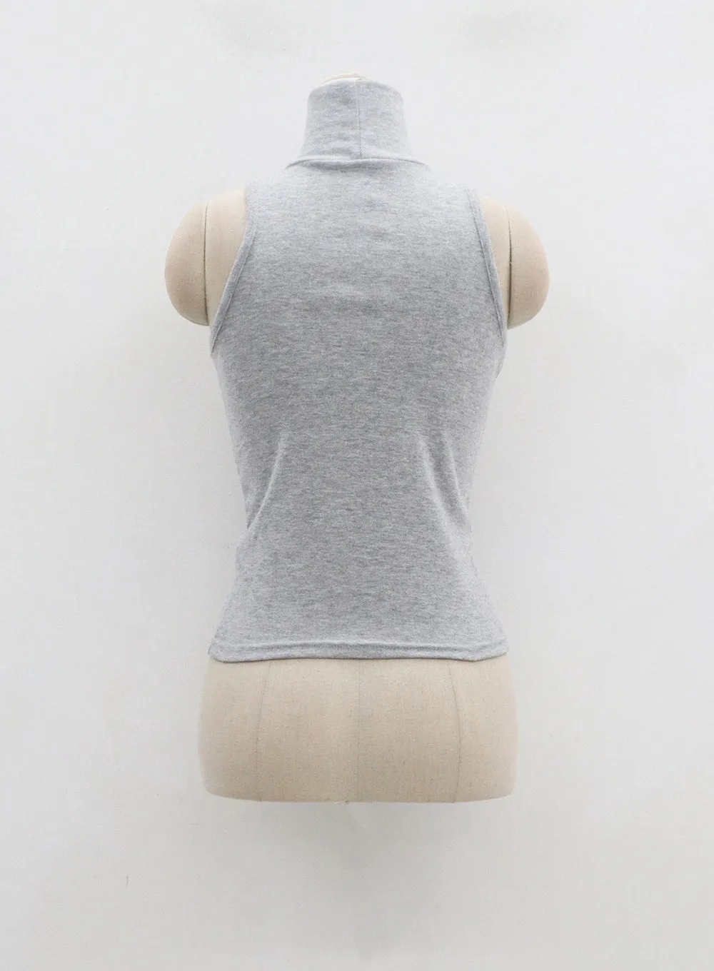 Layered Turtleneck And Cross Top Set CD12
