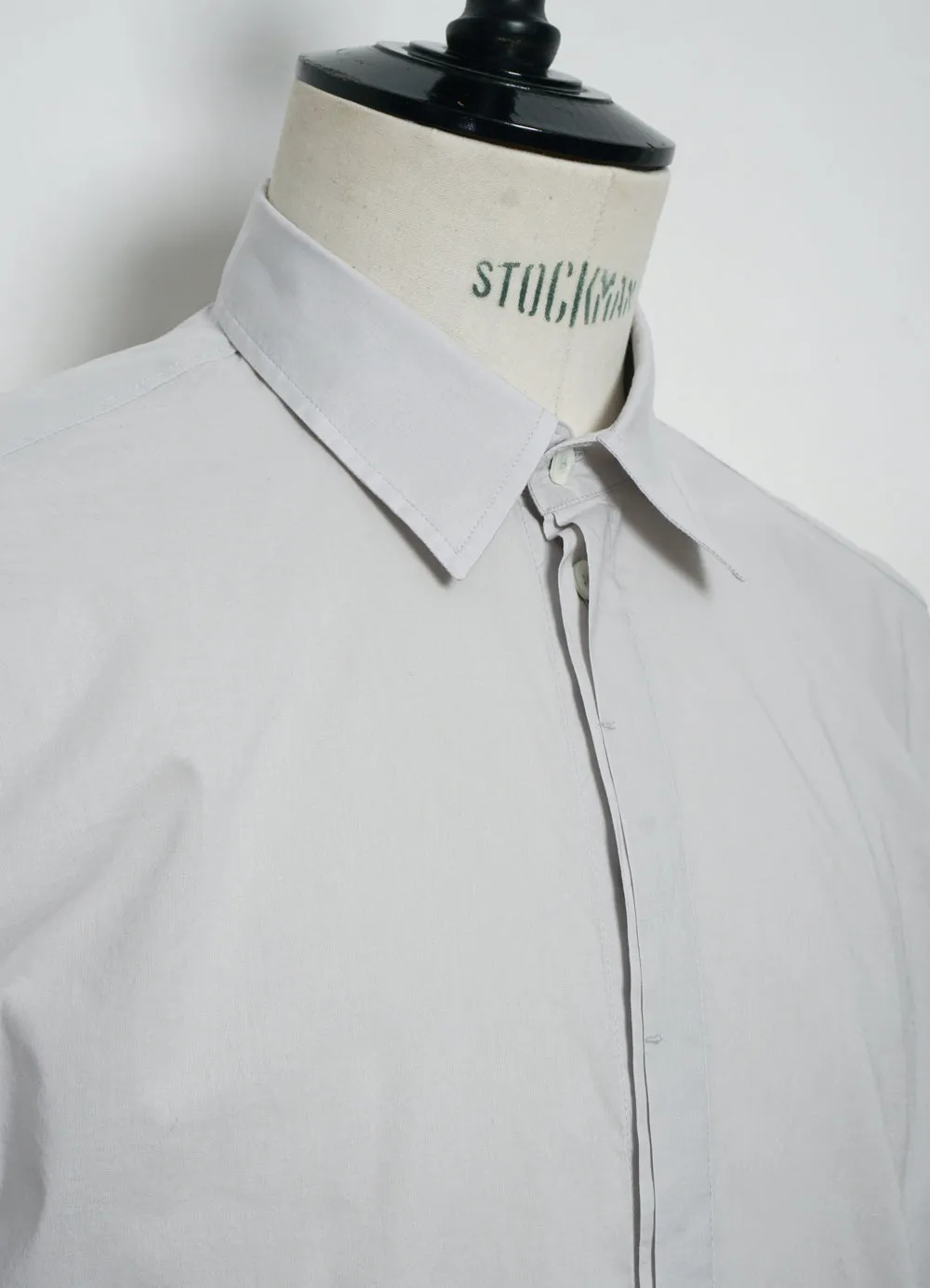 MATTHEUS 29-43-5 | Concealed Placket Shirt | Pale Grey