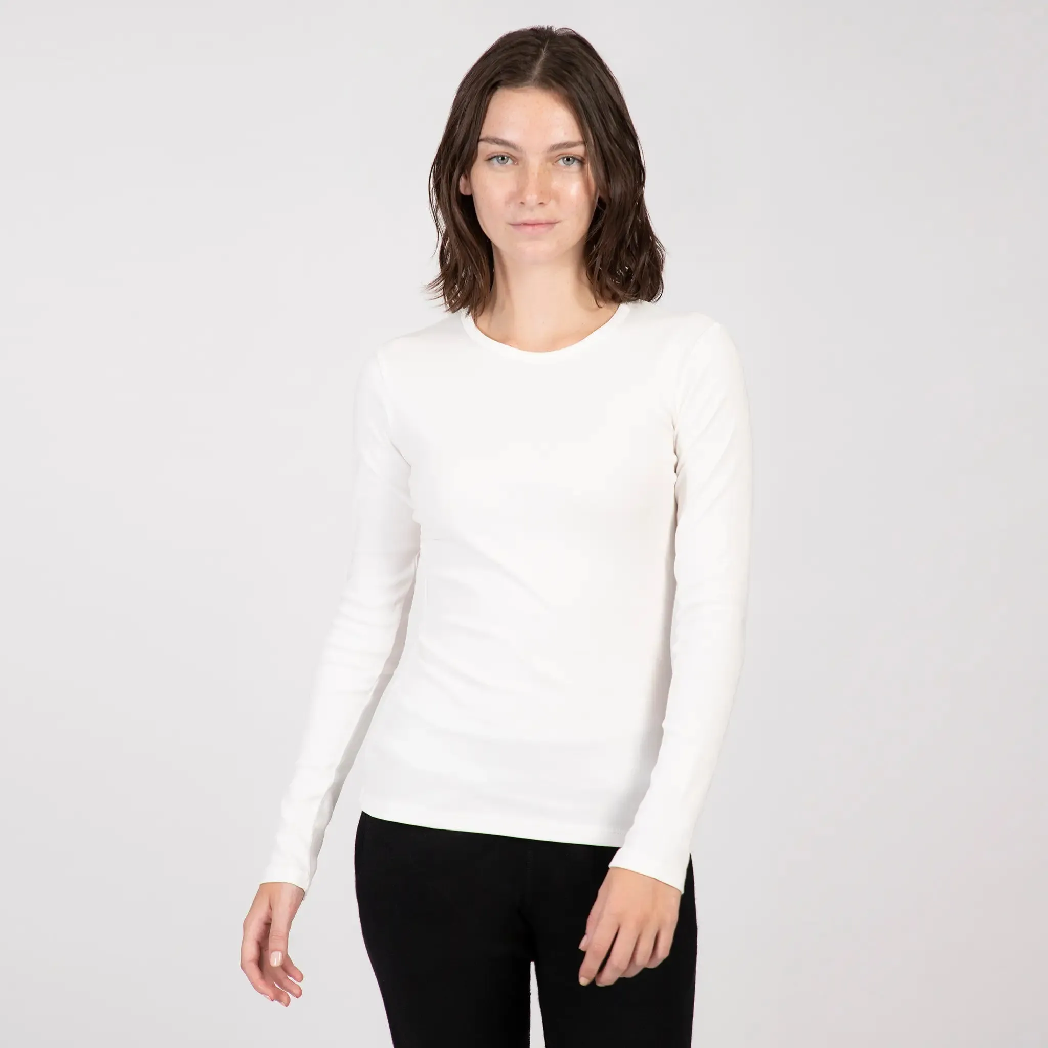Mix 4 Pack - Women's Organic Crew Neck, V-Neck, Tank Top, & Long Sleeve