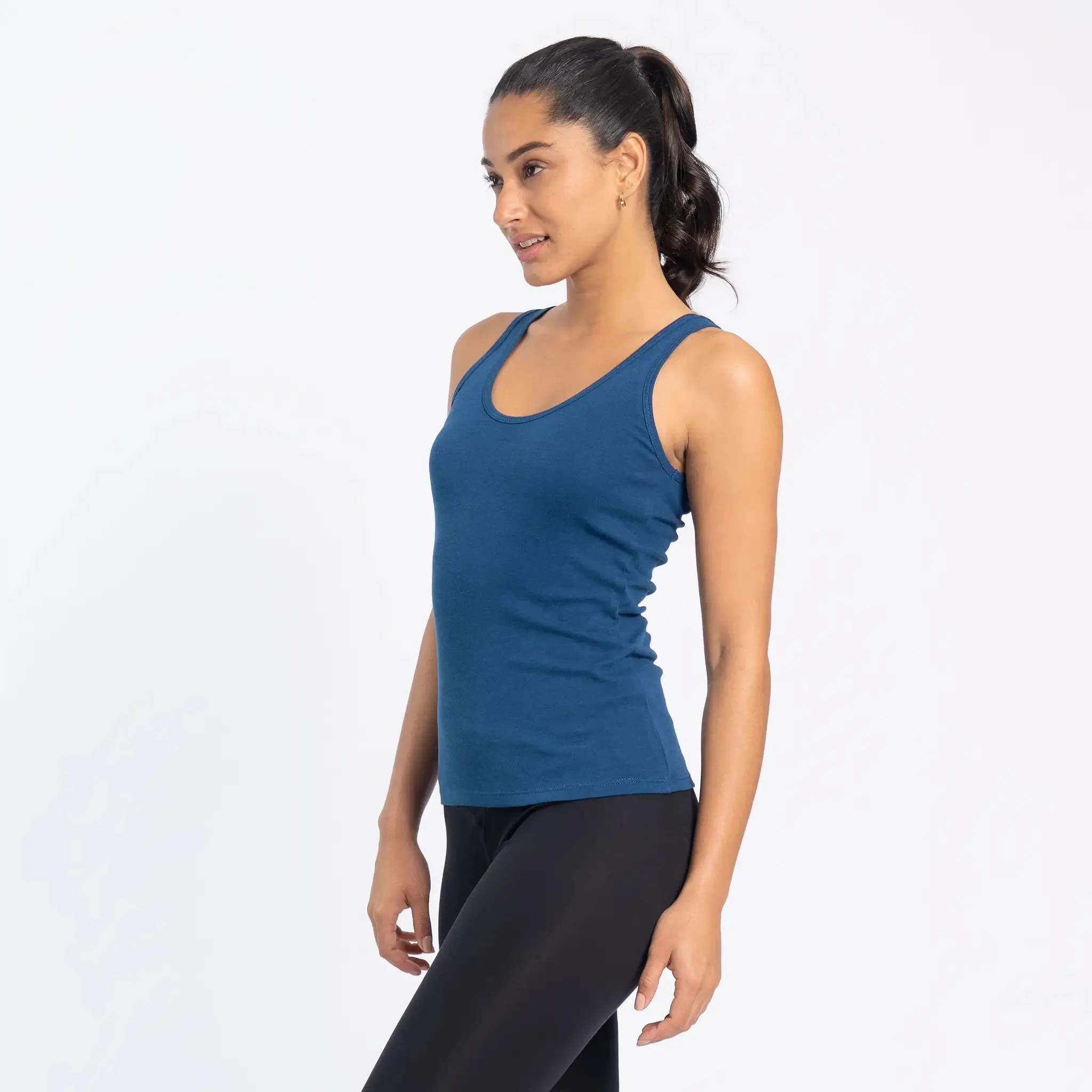 Mix 4 Pack - Women's Organic Crew Neck, V-Neck, Tank Top, & Long Sleeve