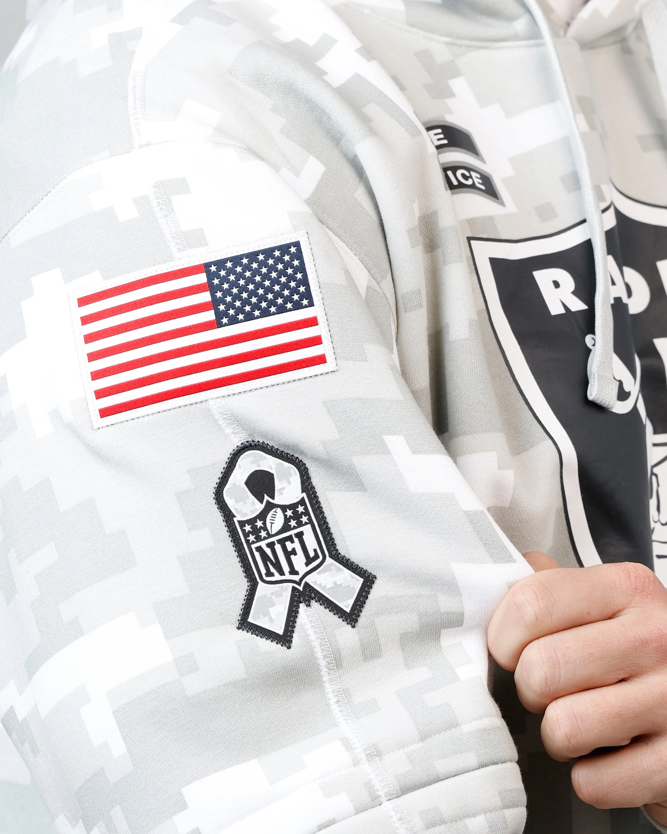 Nike Las Vegas Raiders Salute to Service Hoodie Camouflage