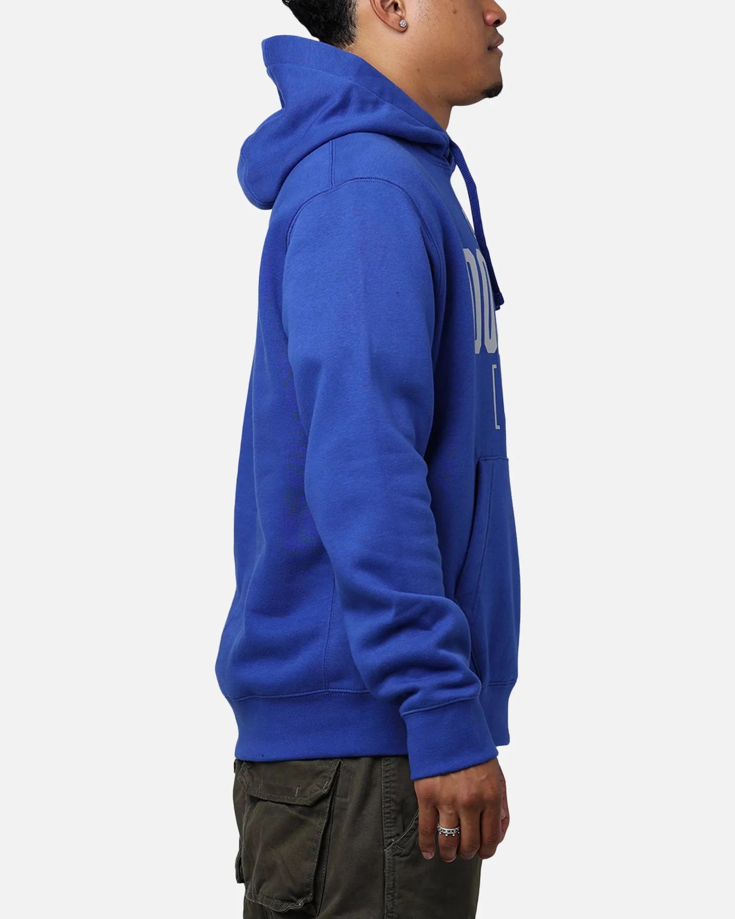 Nike Los Angeles Dodgers Club Slack Hoodie Rush Blue