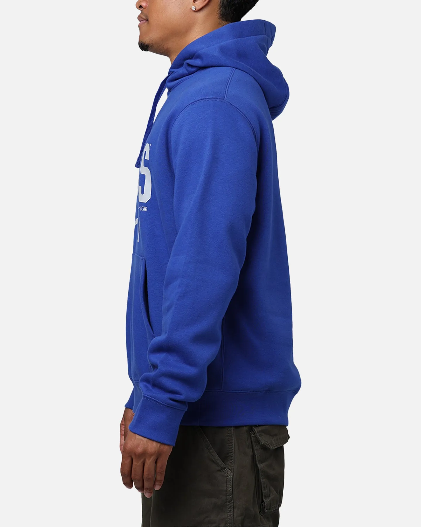 Nike Los Angeles Dodgers Club Slack Hoodie Rush Blue