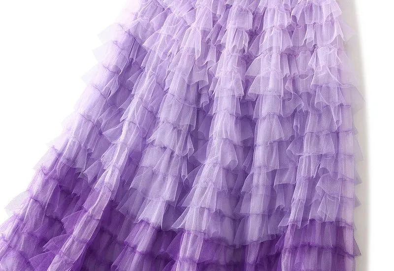 Pre Order:  Multi Layered Tulle Skirt
