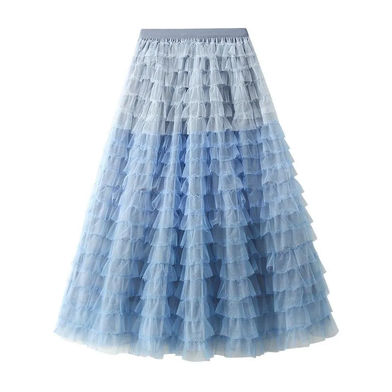 Pre Order:  Multi Layered Tulle Skirt