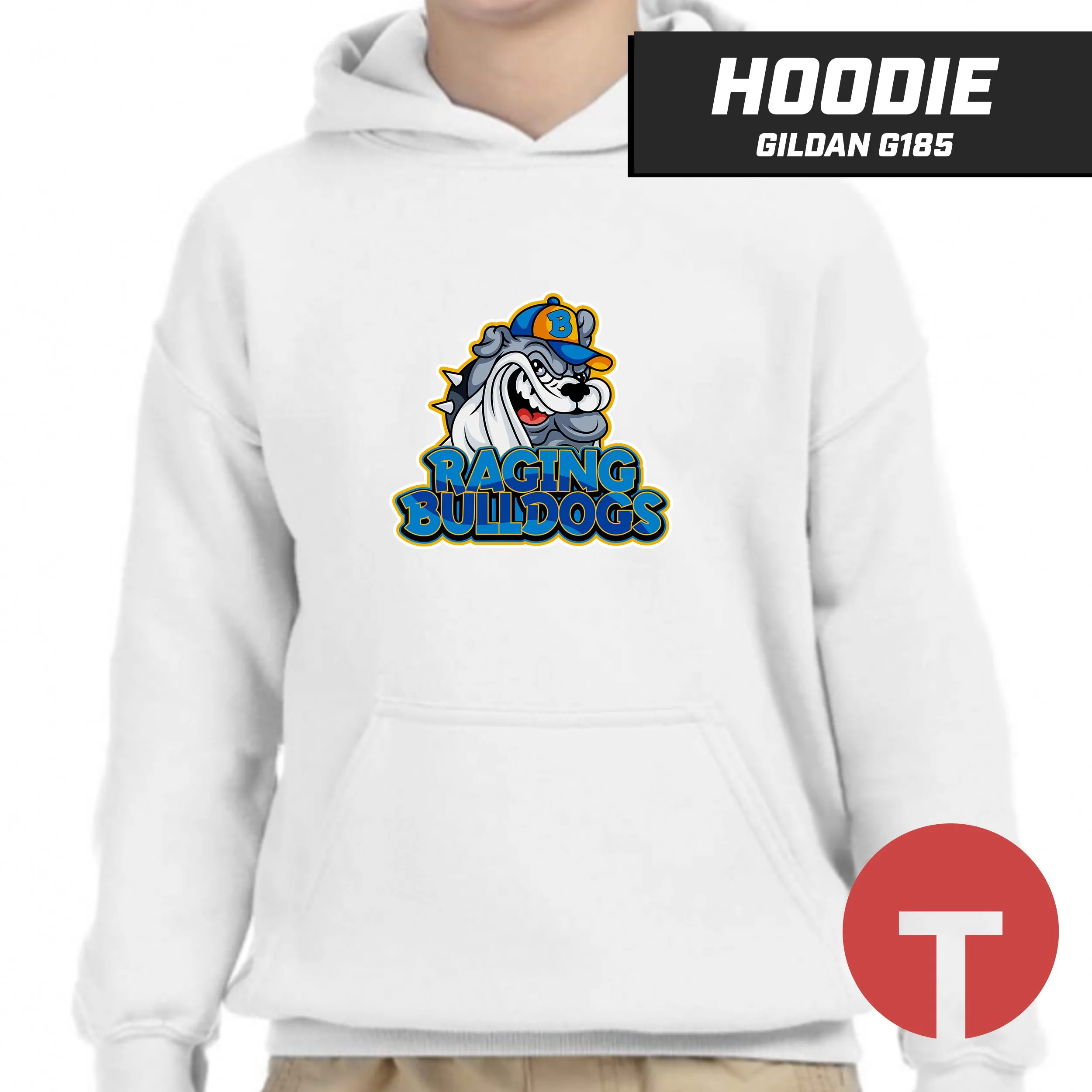 Raging Bulldogs - Hoodie Gildan G185