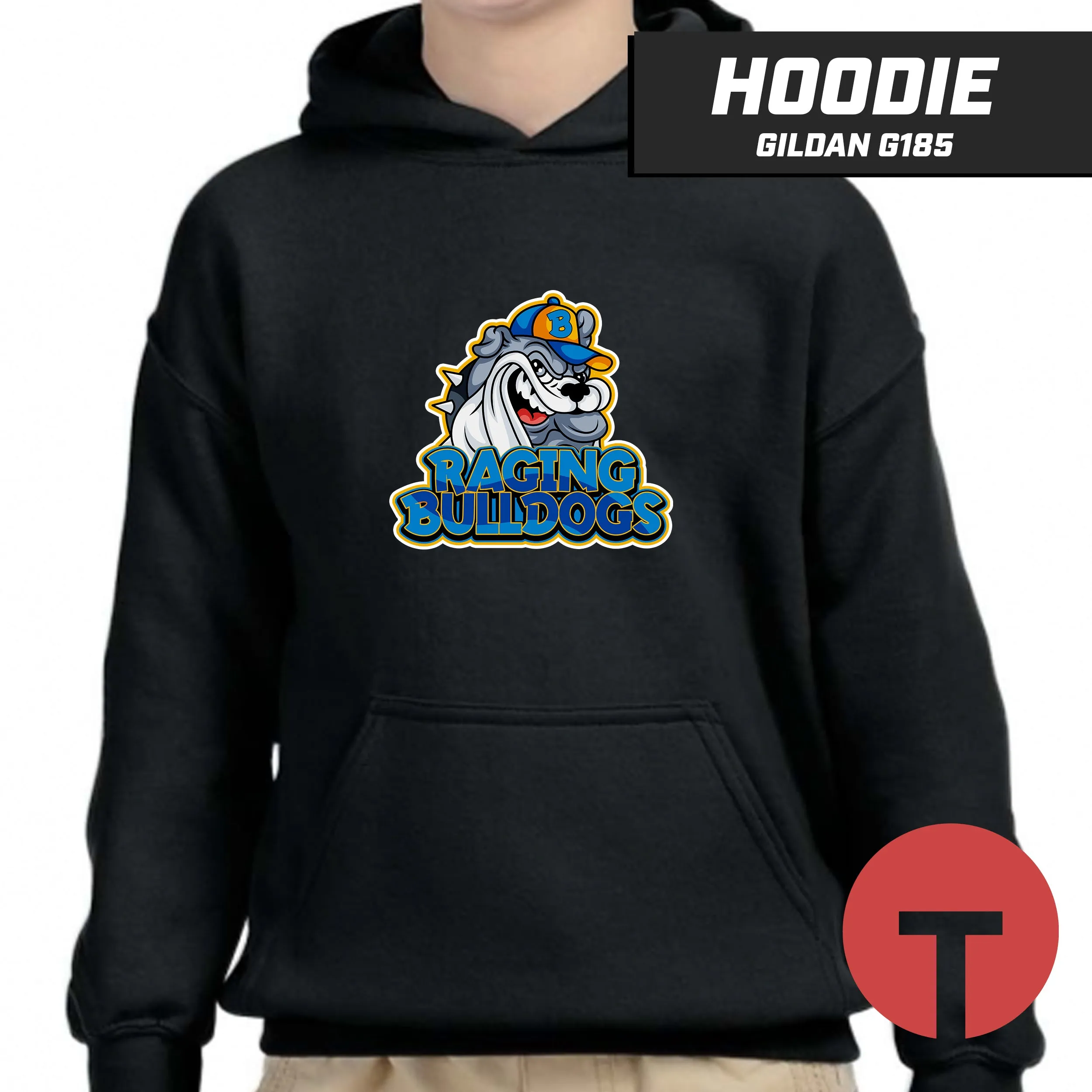 Raging Bulldogs - Hoodie Gildan G185