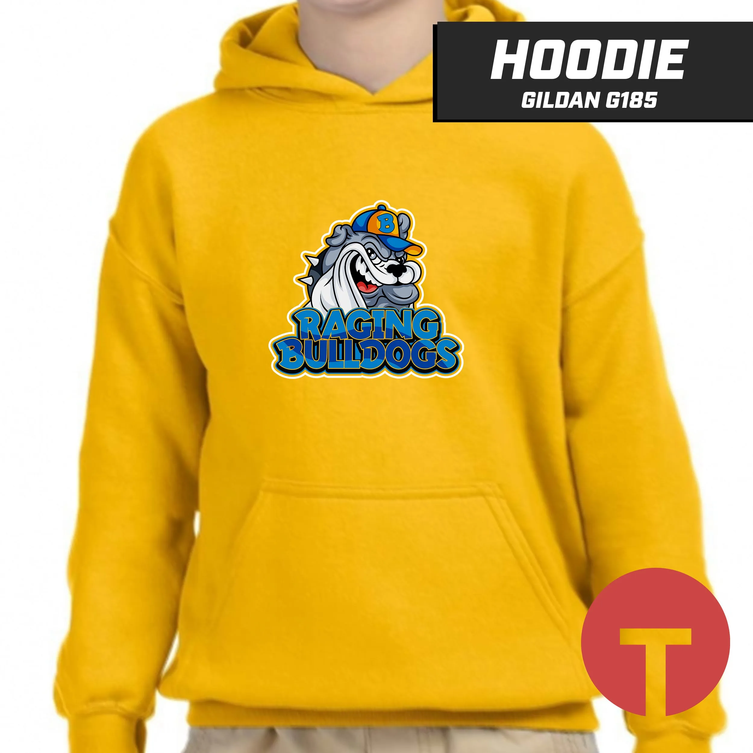 Raging Bulldogs - Hoodie Gildan G185