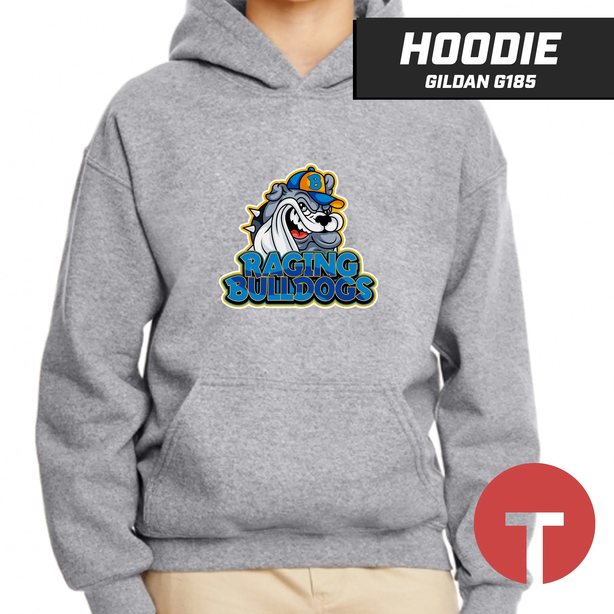 Raging Bulldogs - Hoodie Gildan G185