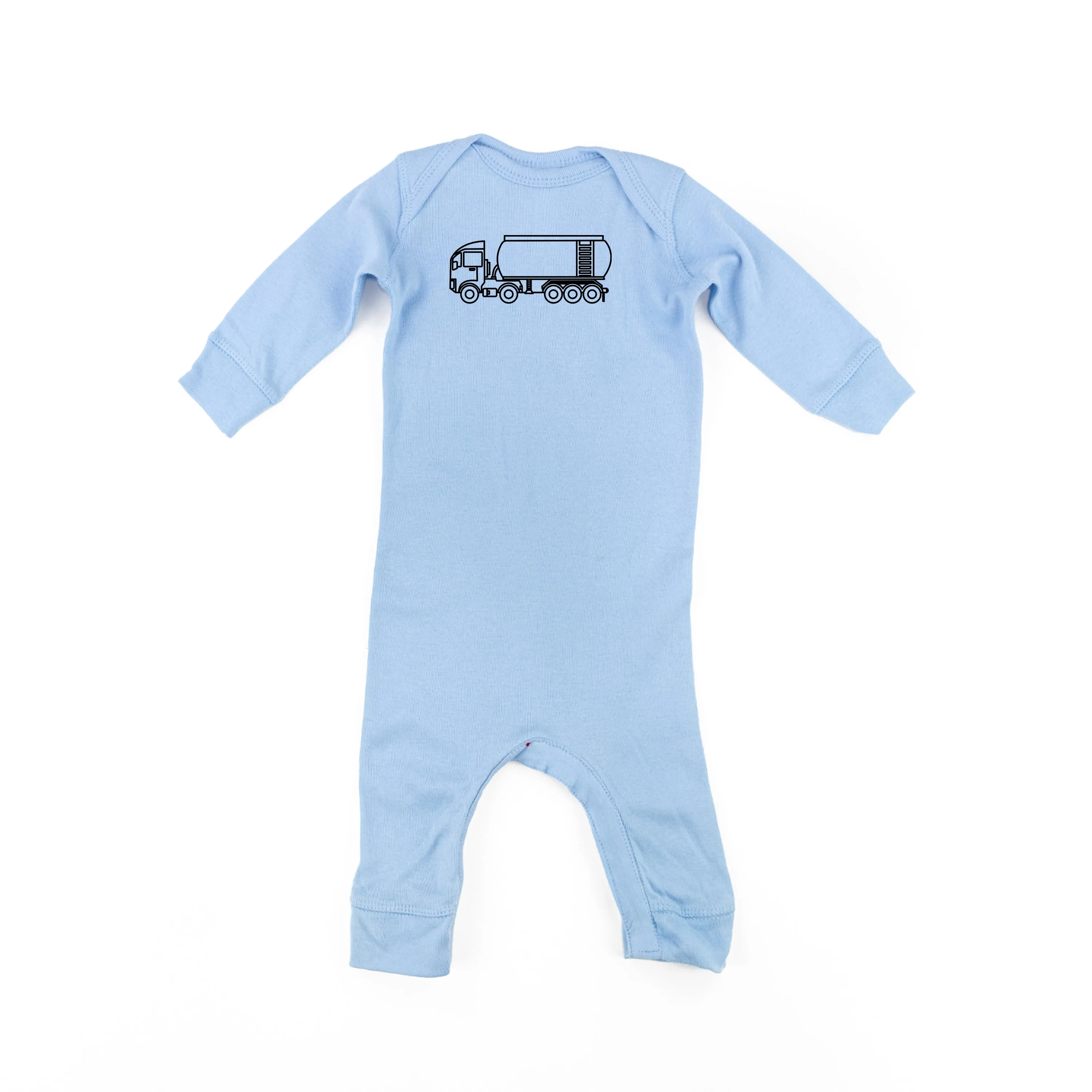 WATER TRUCK - Minimalist Design - One Piece Baby Sleeper
