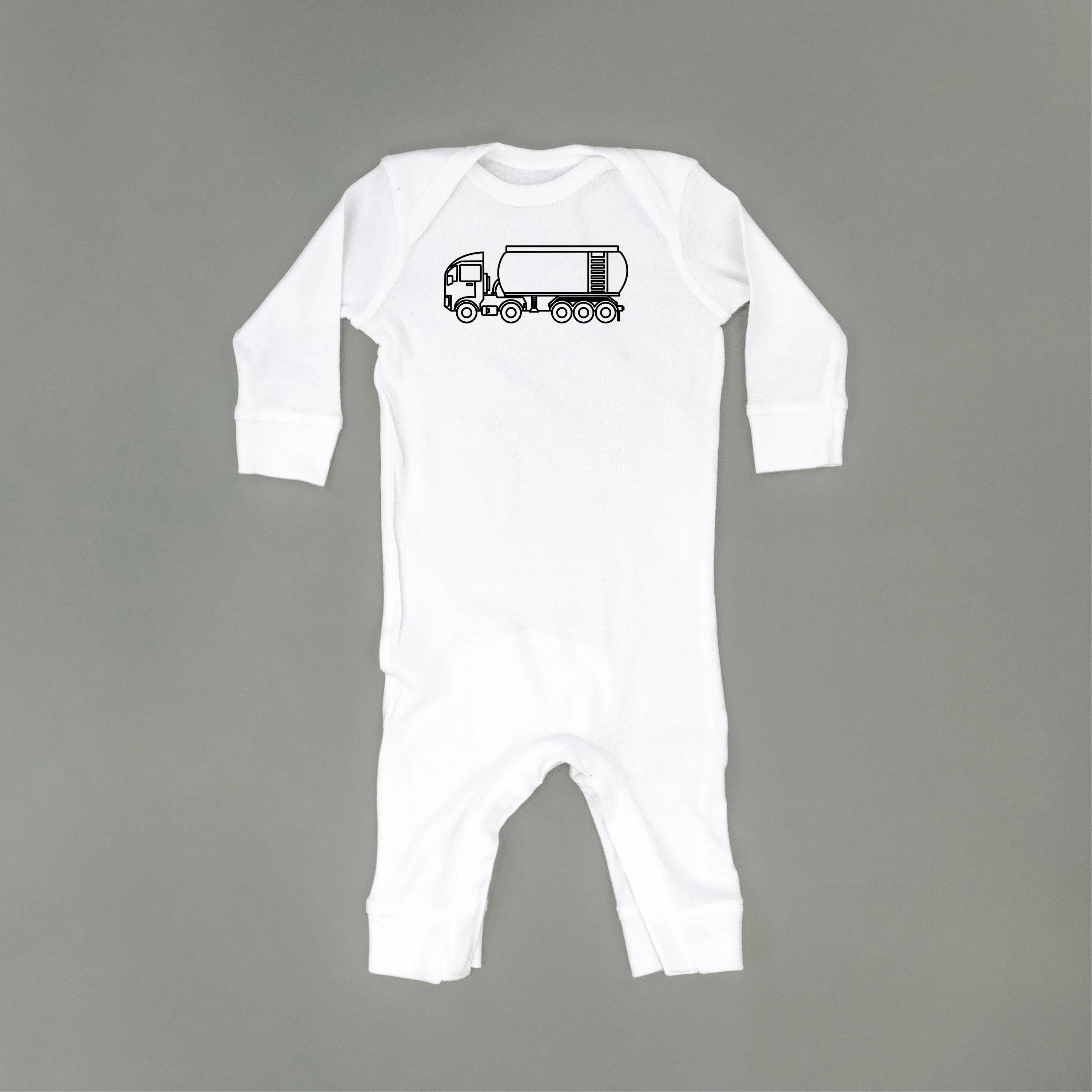 WATER TRUCK - Minimalist Design - One Piece Baby Sleeper