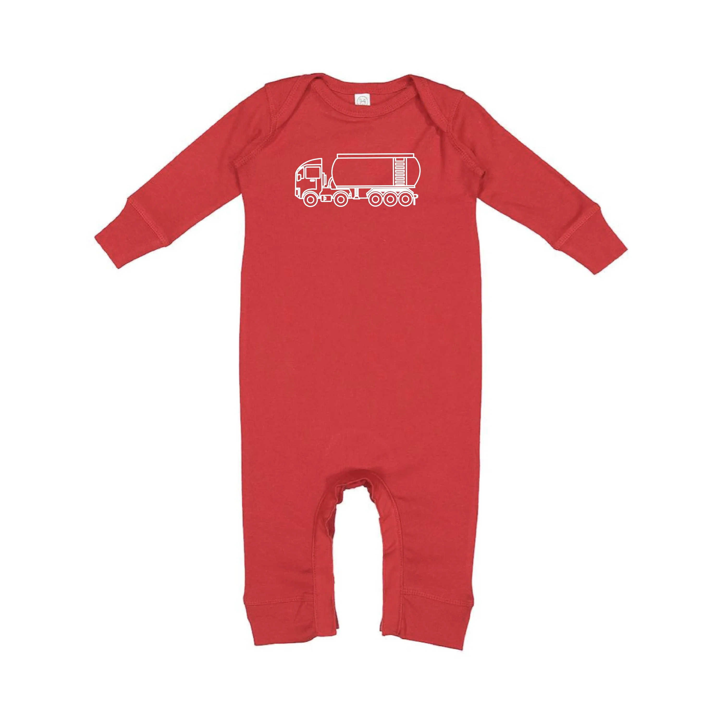 WATER TRUCK - Minimalist Design - One Piece Baby Sleeper