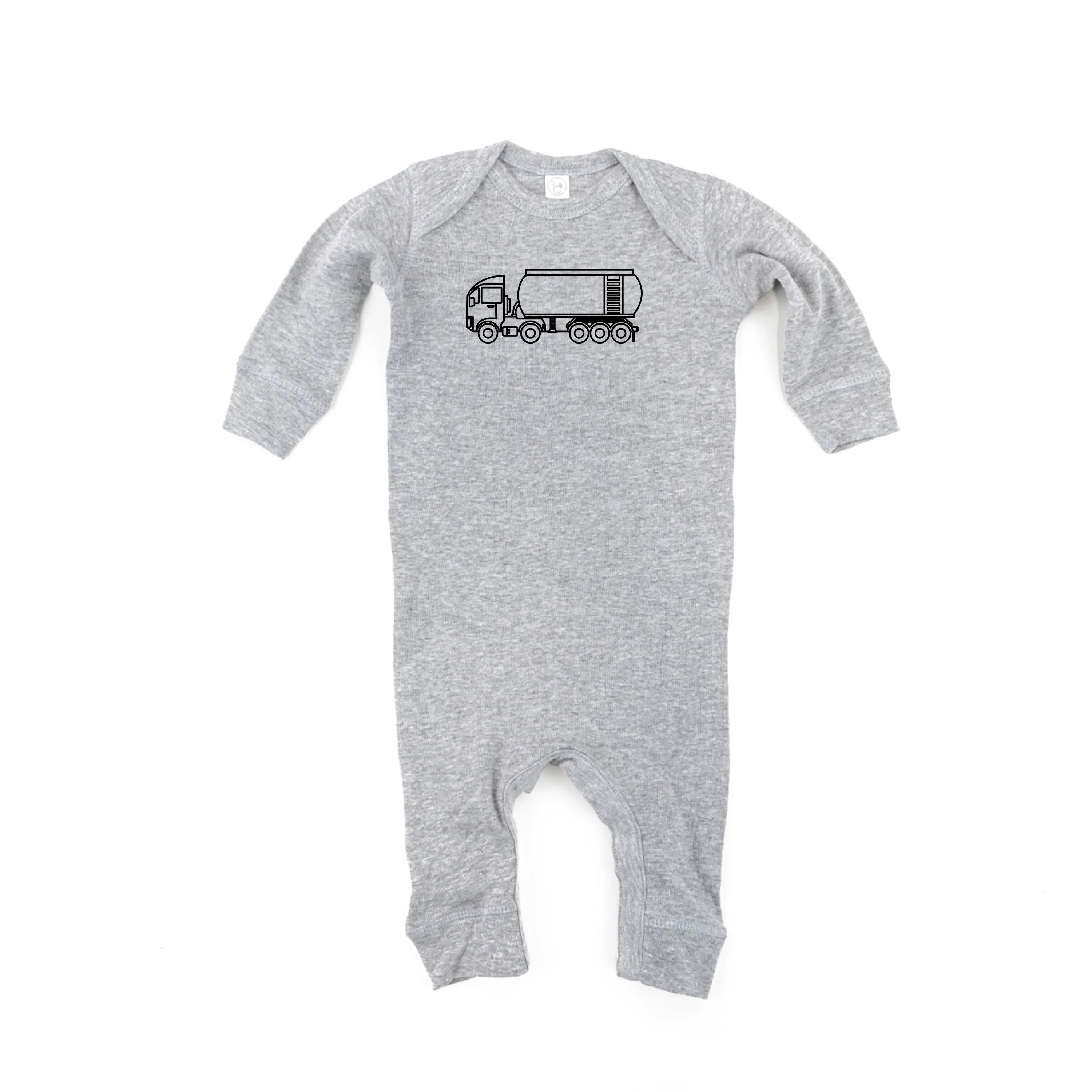 WATER TRUCK - Minimalist Design - One Piece Baby Sleeper